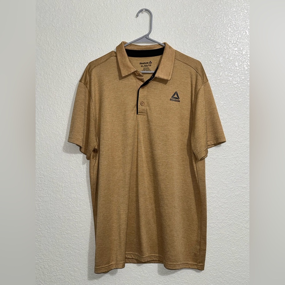 Reebok Men's Brown Polo Shirt